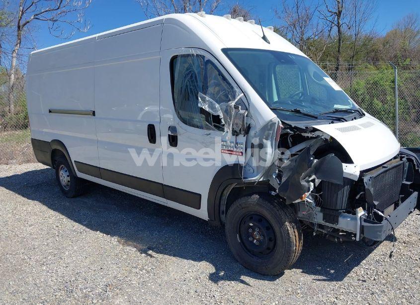 2022 Ram Promaster 3500 CARGO VAN HIGH ROOF 159 WB EXT (VIN 3C6MRVJG5NE136176) main photo