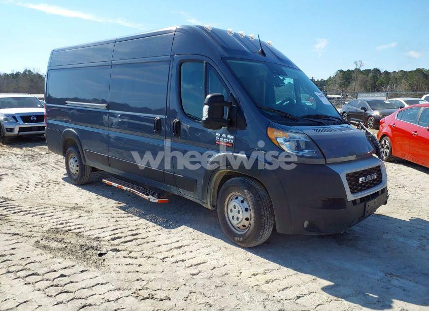 2022 Ram Promaster 3500 CARGO VAN HIGH ROOF 159 WB EXT (VIN 3C6MRVJG6NE116762) main photo