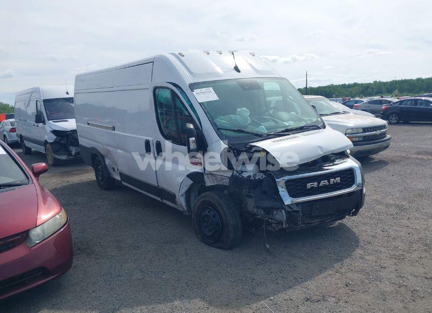 2022 Ram Promaster 3500 CARGO VAN HIGH ROOF 159 WB EXT (VIN 3C6MRVJG7NE120741) main photo
