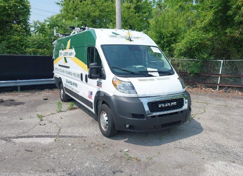 2022 Ram Promaster 3500 CARGO VAN HIGH ROOF 159 WB EXT (VIN 3C6MRVJG8NE101096) main photo