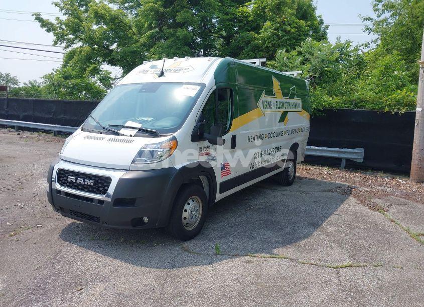 Photo 2 of 2022 Ram Promaster 3500 CARGO VAN HIGH ROOF 159 WB EXT (VIN 3C6MRVJG8NE101096)