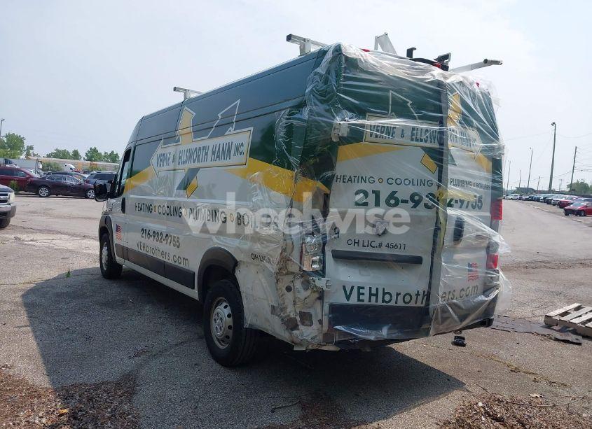 Photo 3 of 2022 Ram Promaster 3500 CARGO VAN HIGH ROOF 159 WB EXT (VIN 3C6MRVJG8NE101096)