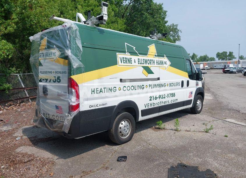 Photo 4 of 2022 Ram Promaster 3500 CARGO VAN HIGH ROOF 159 WB EXT (VIN 3C6MRVJG8NE101096)