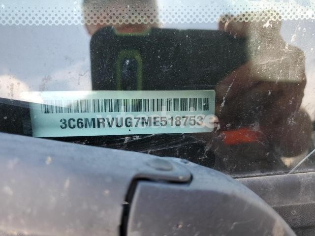 Photo 3 of 2021 RAM PROMASTER 3500 3500 HIGH (VIN 3C6MRVUG7ME518753)