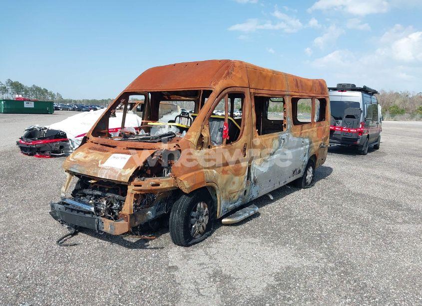 Photo 2 of 2021 Ram Promaster WINDOW VAN HIGH ROOF (VIN 3C6MRVUG7ME587488)