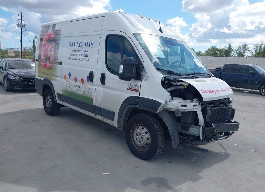 2022 Ram Promaster 3500 HIGH ROOF 136 WB (VIN 3C6MRVXG4NE105329) main photo