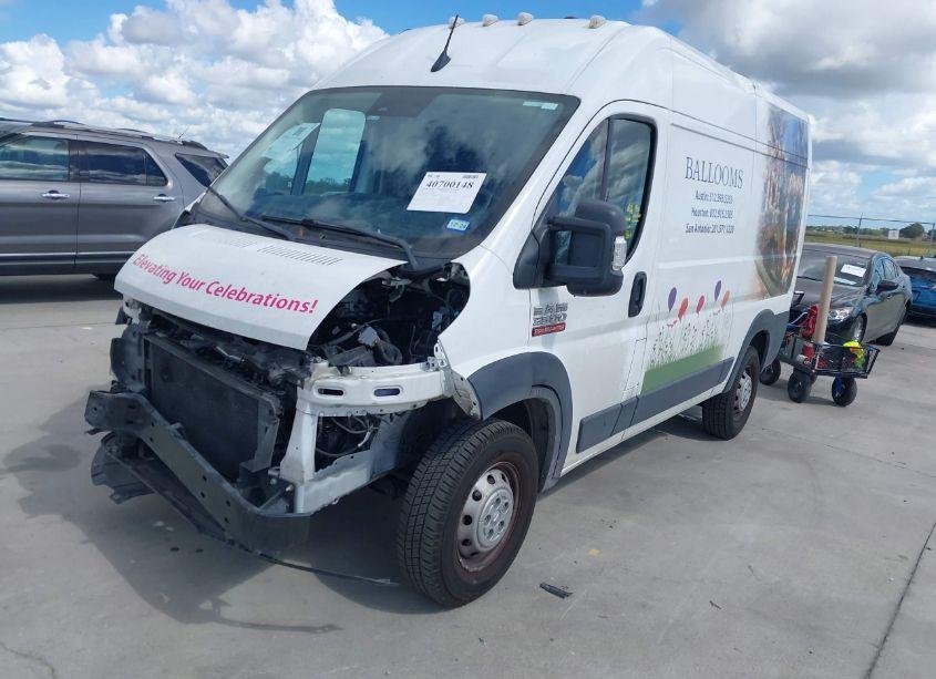 Photo 2 of 2022 Ram Promaster 3500 HIGH ROOF 136 WB (VIN 3C6MRVXG4NE105329)