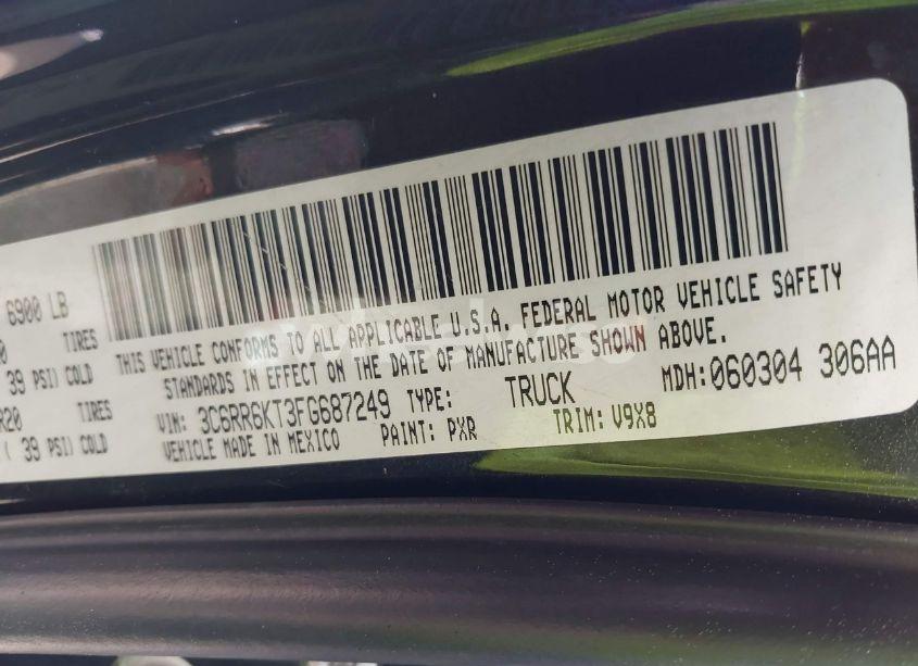 Photo 9 of 2015 Ram 1500 EXPRESS (VIN 3C6RR6KT3FG687249)