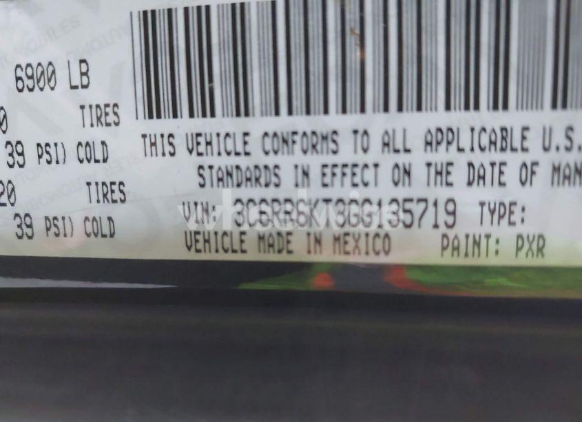 Photo 9 of 2016 Ram 1500 EXPRESS (VIN 3C6RR6KT3GG135719)