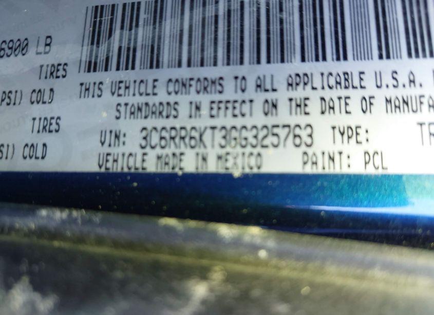 Photo 9 of 2016 Ram 1500 EXPRESS (VIN 3C6RR6KT3GG325763)