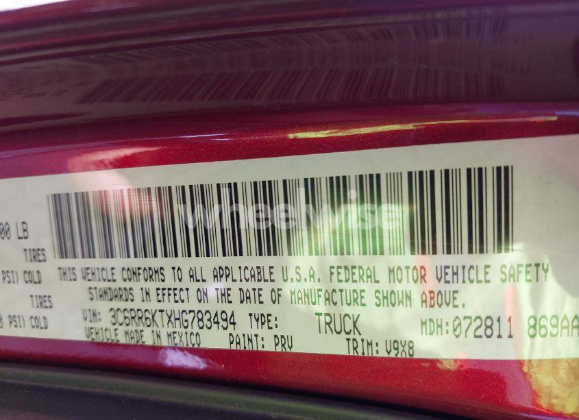 Photo 9 of 2017 Ram 1500 EXPRESS 4X2 5'7 BOX (VIN 3C6RR6KTXHG783494)