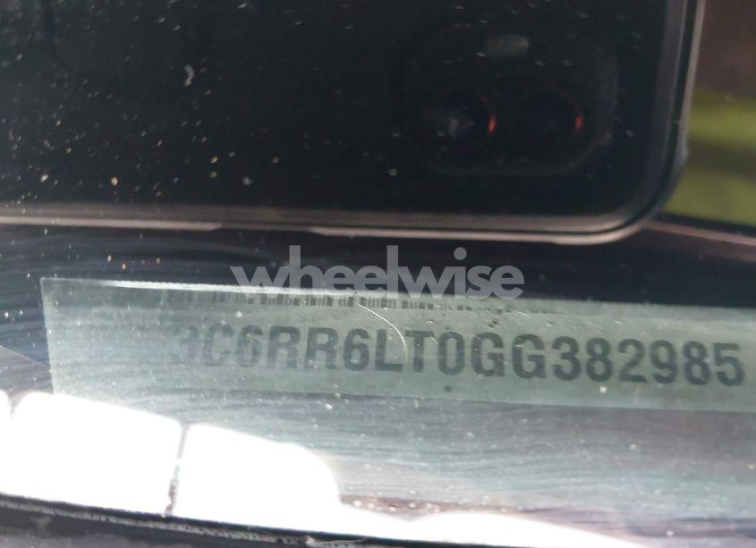 Photo 9 of 2016 Ram 1500 LONE STAR (VIN 3C6RR6LT0GG382985)