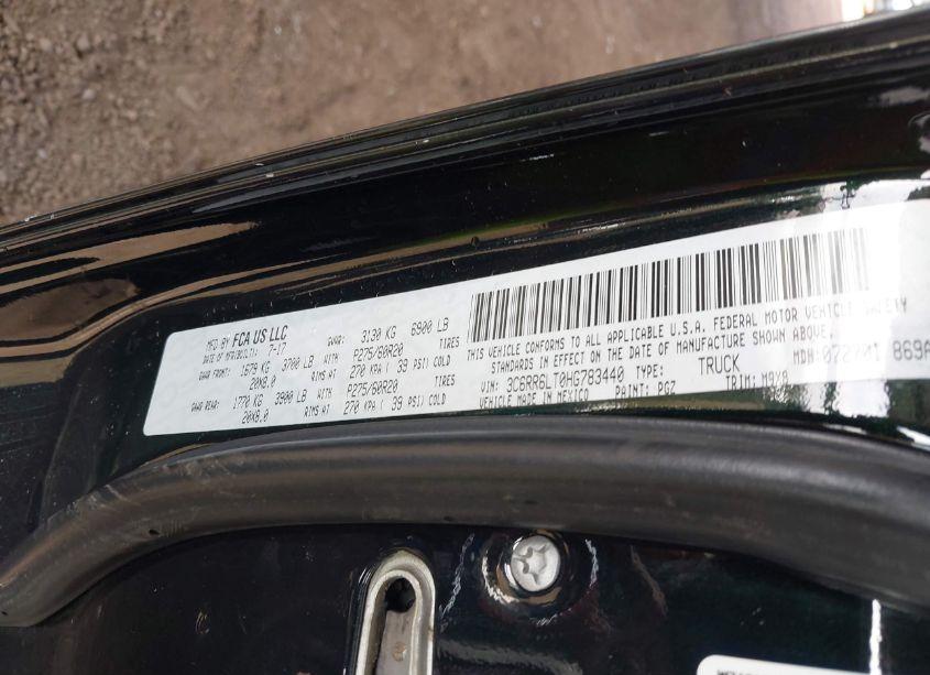 Photo 9 of 2017 Ram 1500 BIG HORN 4X2 5'7 BOX (VIN 3C6RR6LT0HG783440)