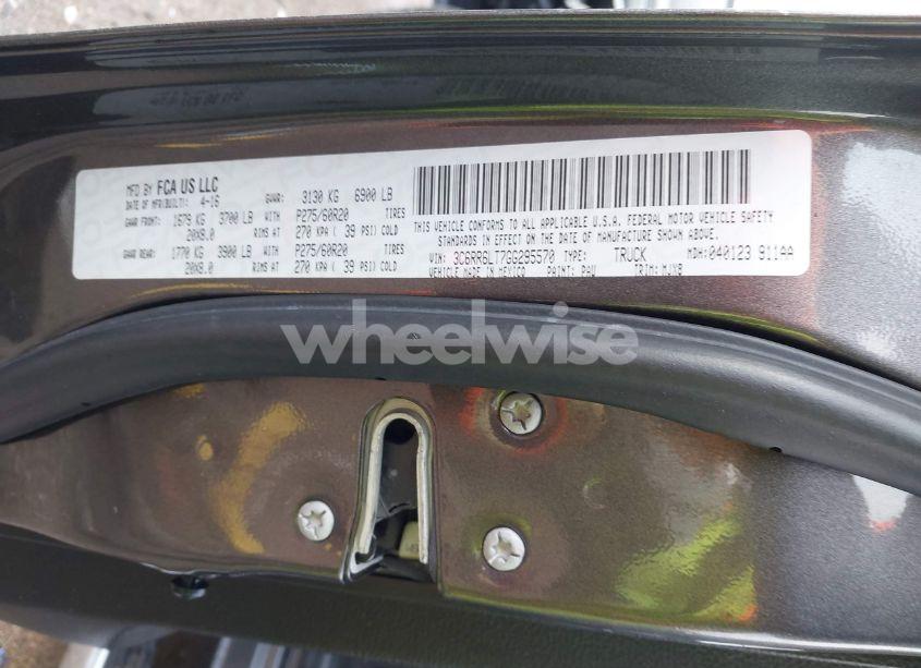 Photo 9 of 2016 Ram 1500 LONE STAR (VIN 3C6RR6LT7GG295570)