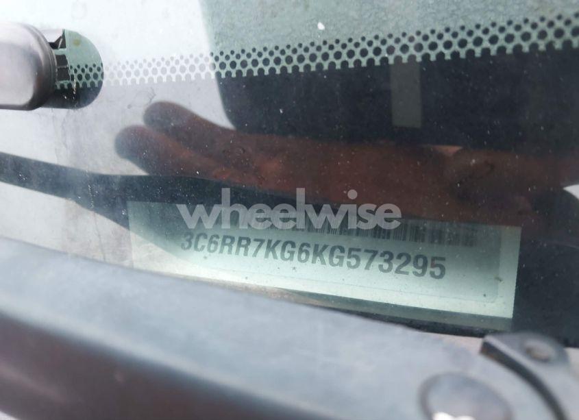 Photo 9 of 2019 Ram 1500 CLASSIC TRADESMAN 4X4 5'7 BOX (VIN 3C6RR7KG6KG573295)