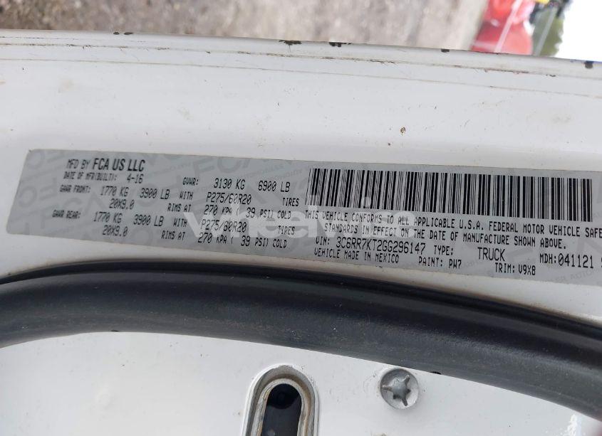 Photo 9 of 2016 Ram 1500 EXPRESS (VIN 3C6RR7KT2GG296147)