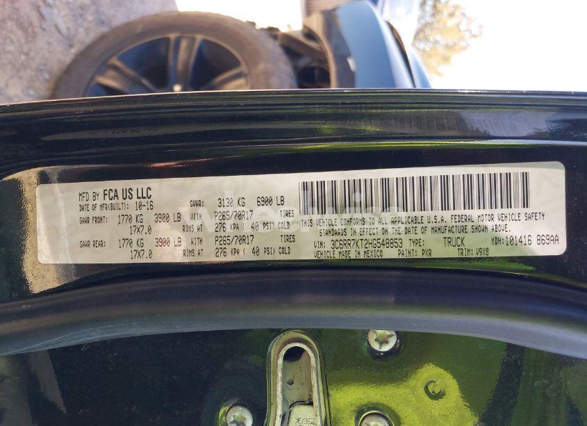 Photo 9 of 2017 Ram 1500 EXPRESS 4X4 5'7 BOX (VIN 3C6RR7KT2HG548853)