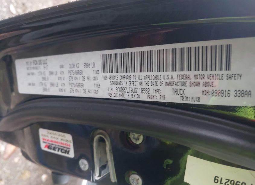 Photo 9 of 2018 Ram 1500 BIG HORN 4X4 5'7 BOX (VIN 3C6RR7LT0JG118582)