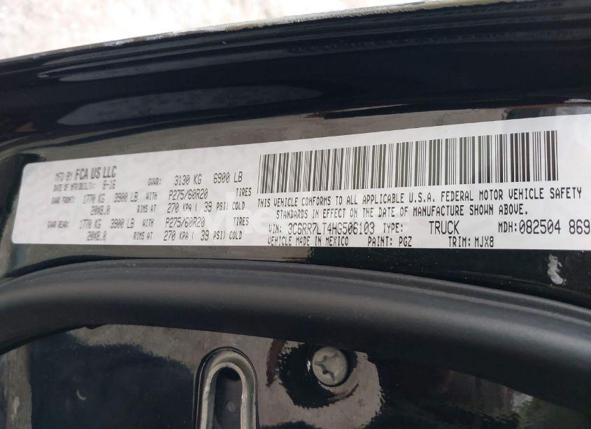 Photo 9 of 2017 Ram 1500 BIG HORN 4X4 5'7 BOX (VIN 3C6RR7LT4HG506103)