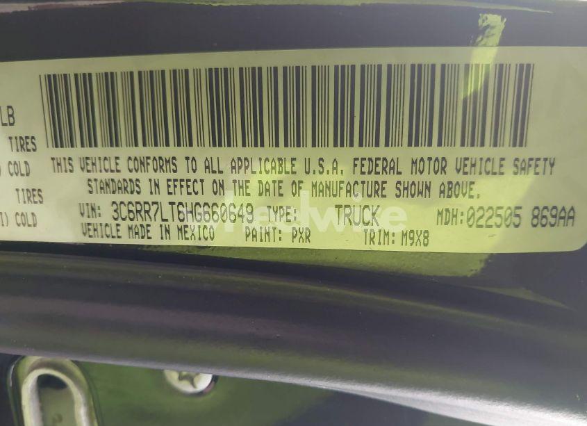 Photo 9 of 2017 Ram 1500 BIG HORN 4X4 5'7 BOX (VIN 3C6RR7LT6HG660649)