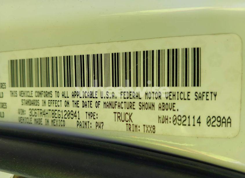 Photo 9 of 2014 Ram 2500 TRADESMAN (VIN 3C6TR4HT8EG120941)