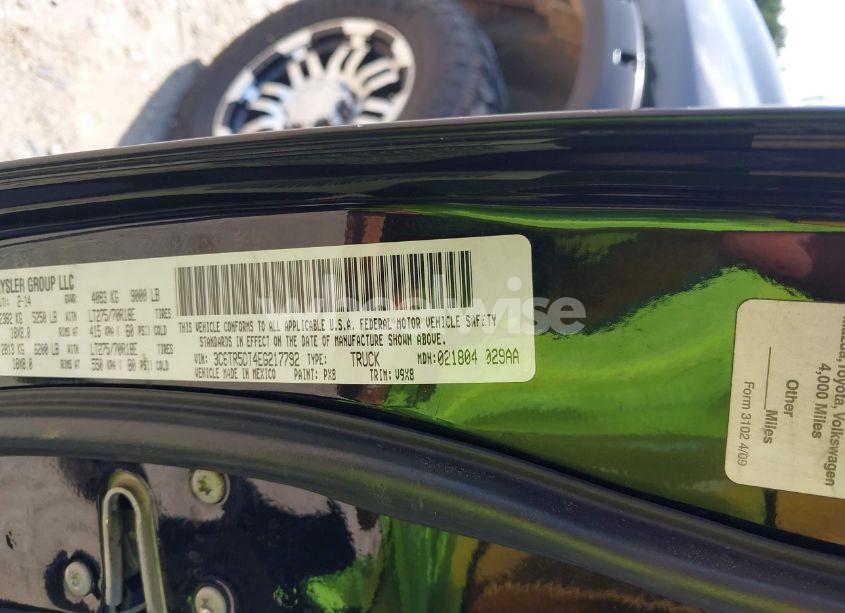 Photo 9 of 2014 Ram 2500 SLT (VIN 3C6TR5DT4EG217792)