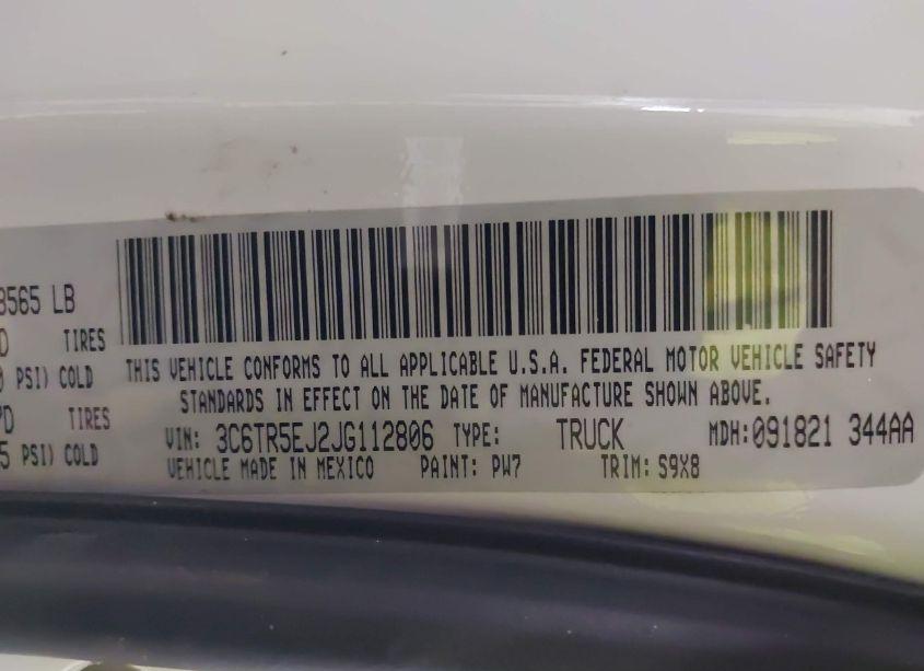 Photo 9 of 2018 Ram 2500 POWER WAGON 4X4 6'4 BOX (VIN 3C6TR5EJ2JG112806)