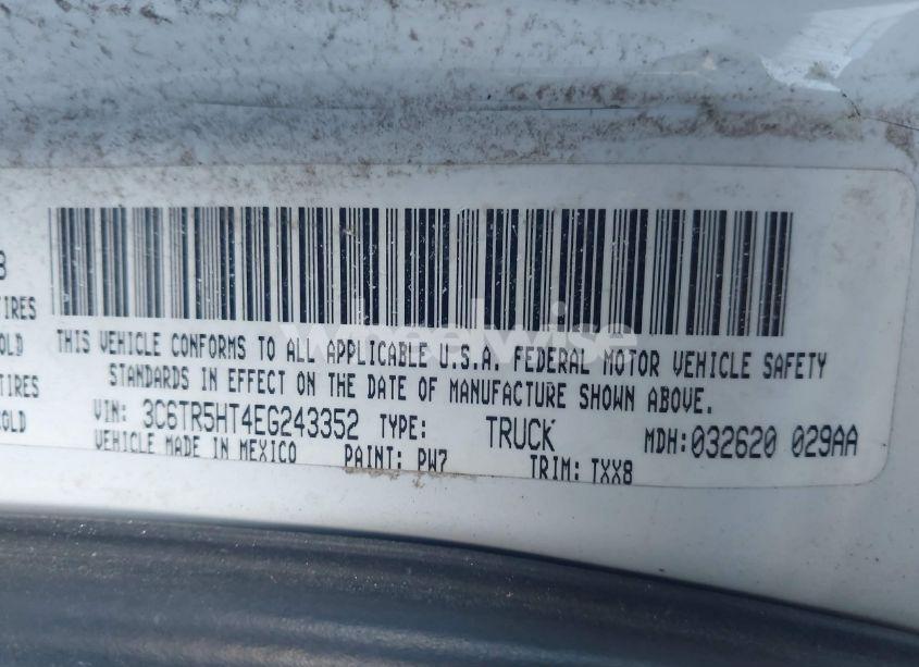 Photo 9 of 2014 Ram 2500 TRADESMAN (VIN 3C6TR5HT4EG243352)