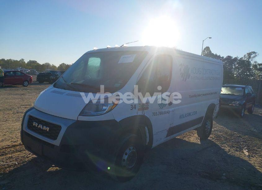 Photo 2 of 2019 Ram Promaster 1500 LOW ROOF 136 WB (VIN 3C6TRVAG2KE540656)