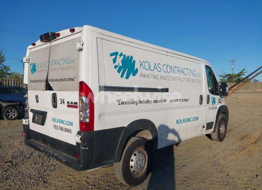 Photo 4 of 2019 Ram Promaster 1500 LOW ROOF 136 WB (VIN 3C6TRVAG2KE540656)