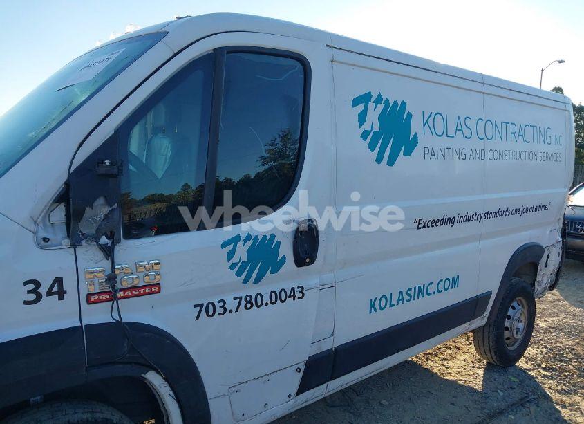 Photo 6 of 2019 Ram Promaster 1500 LOW ROOF 136 WB (VIN 3C6TRVAG2KE540656)