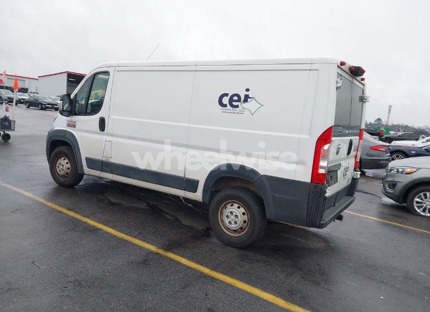 Photo 3 of 2019 Ram Promaster 1500 LOW ROOF 136 WB (VIN 3C6TRVAG8KE502073)