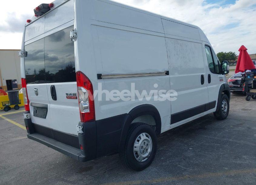 Photo 4 of 2017 Ram Promaster 1500 HIGH ROOF 136 WB (VIN 3C6TRVBG0HE530229)