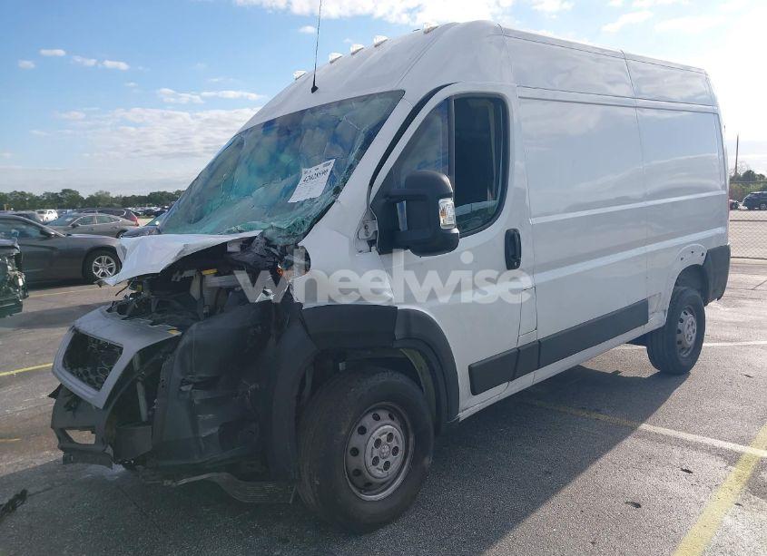 Photo 2 of 2019 Ram Promaster 1500 HIGH ROOF 136 WB (VIN 3C6TRVBG2KE553793)