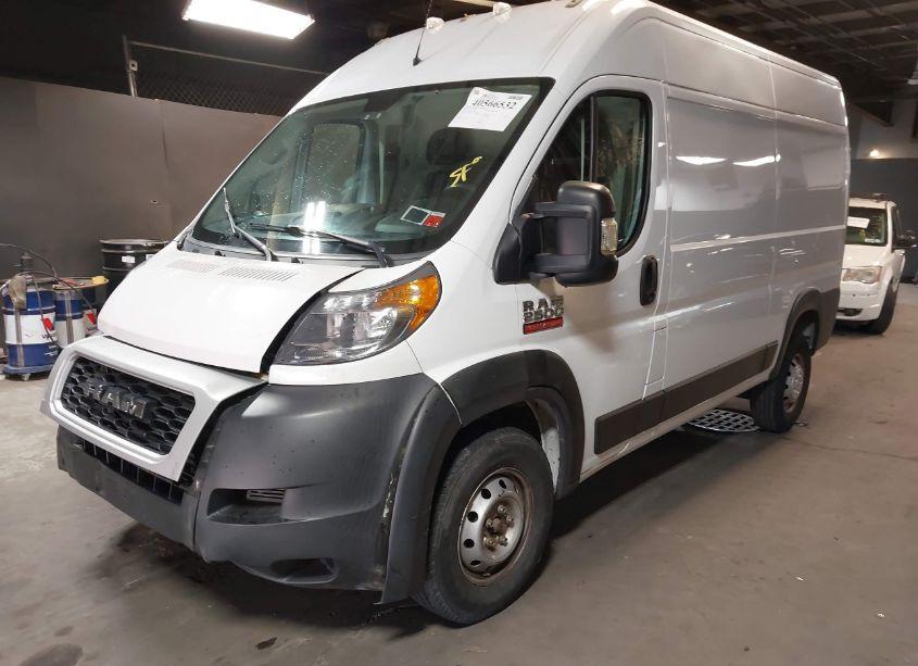 Photo 2 of 2019 Ram Promaster 2500 HIGH ROOF 136 WB (VIN 3C6TRVCG1KE539382)