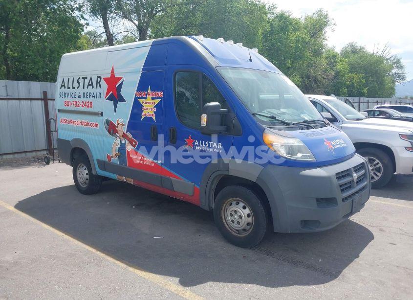 2016 Ram Promaster 2500 HIGH ROOF (VIN 3C6TRVCG3GE105651) main photo