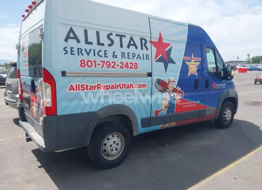 Photo 4 of 2016 Ram Promaster 2500 HIGH ROOF (VIN 3C6TRVCG3GE105651)