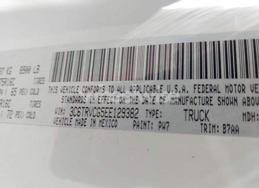 Photo 9 of 2014 Ram Promaster 2500 HIGH ROOF (VIN 3C6TRVCG5EE129382)