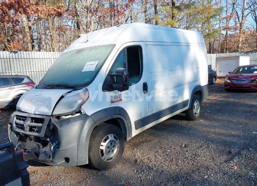 Photo 2 of 2018 Ram Promaster 2500 HIGH ROOF 136 WB (VIN 3C6TRVCG6JE110222)