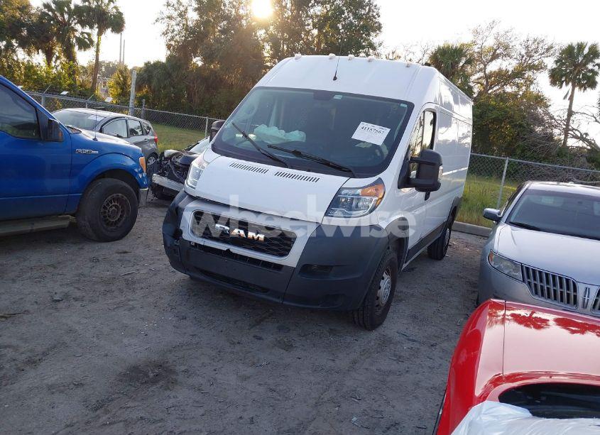 Photo 2 of 2020 Ram Promaster 2500 HIGH ROOF 136 WB (VIN 3C6TRVCG6LE133079)