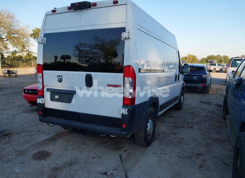 Photo 4 of 2020 Ram Promaster 2500 HIGH ROOF 136 WB (VIN 3C6TRVCG6LE133079)