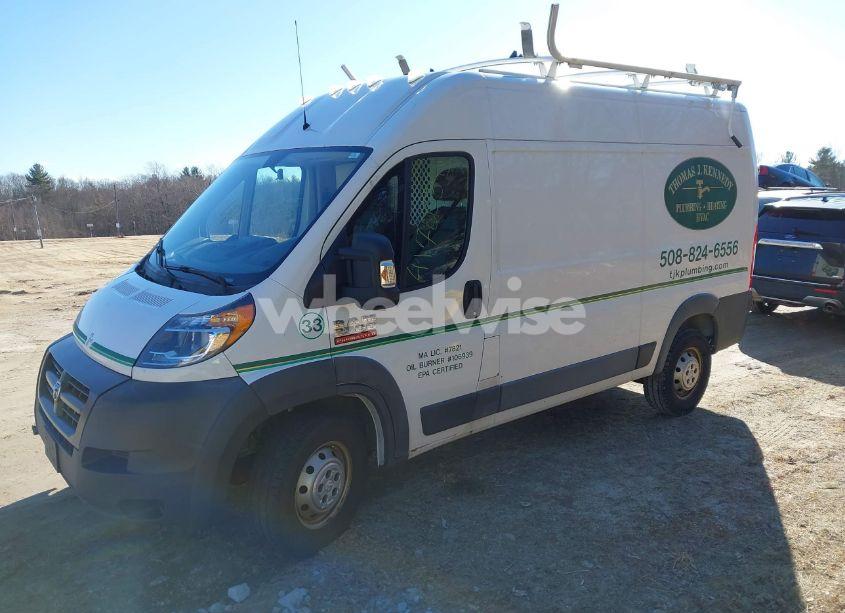 Photo 2 of 2016 Ram Promaster 2500 HIGH ROOF (VIN 3C6TRVCG7GE102395)