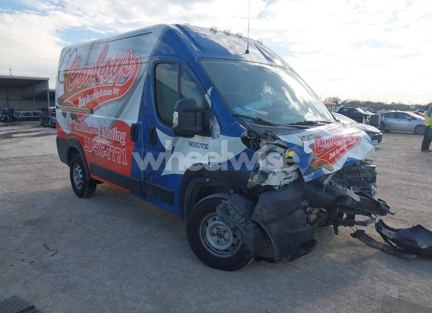 2019 Ram Promaster 2500 HIGH ROOF 136 WB (VIN 3C6TRVCG7KE510694) main photo