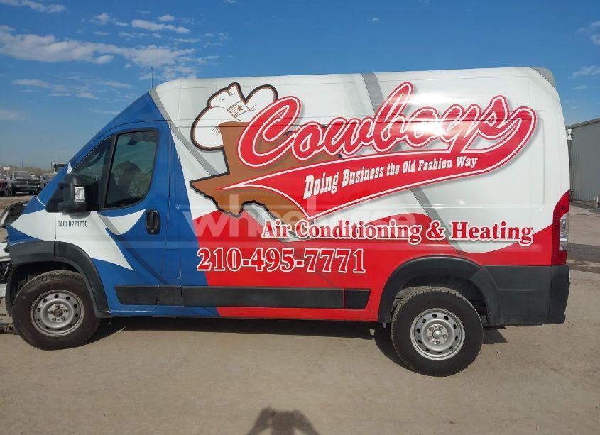 Photo 14 of 2019 Ram Promaster 2500 HIGH ROOF 136 WB (VIN 3C6TRVCG7KE510694)