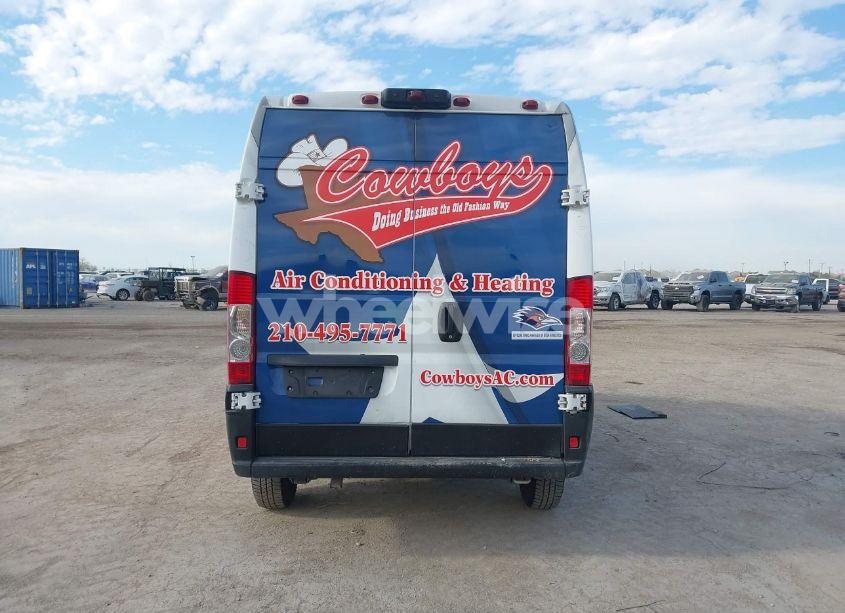 Photo 16 of 2019 Ram Promaster 2500 HIGH ROOF 136 WB (VIN 3C6TRVCG7KE510694)