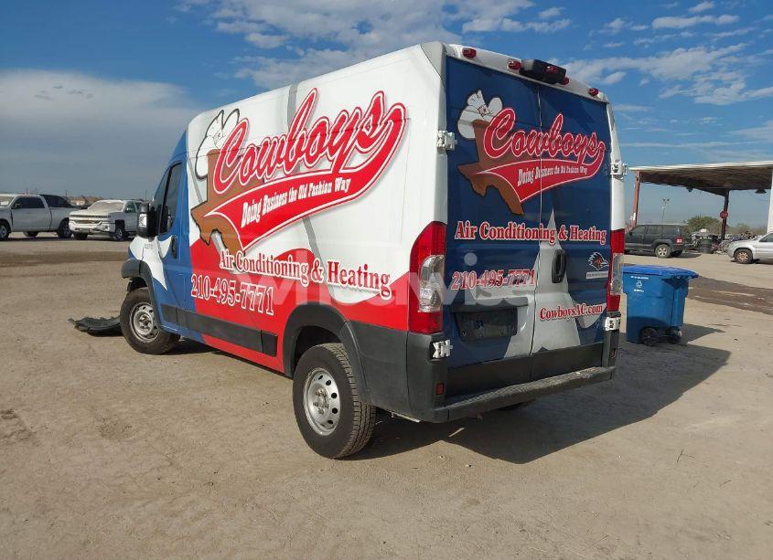 Photo 3 of 2019 Ram Promaster 2500 HIGH ROOF 136 WB (VIN 3C6TRVCG7KE510694)