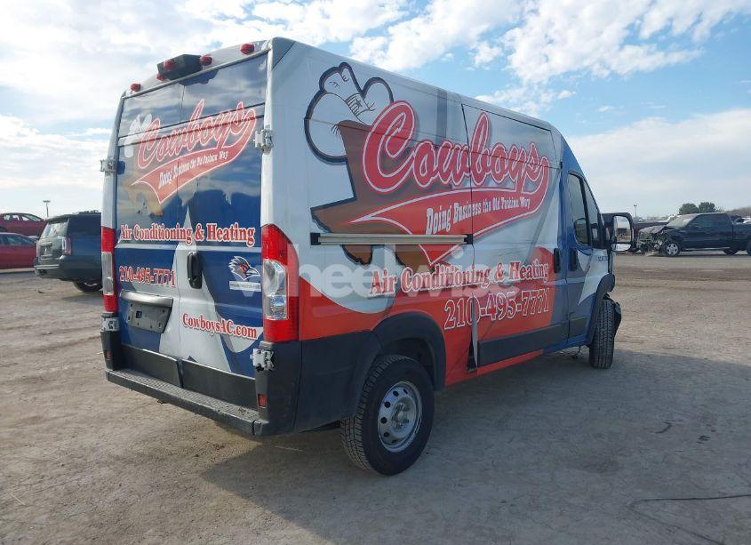 Photo 4 of 2019 Ram Promaster 2500 HIGH ROOF 136 WB (VIN 3C6TRVCG7KE510694)