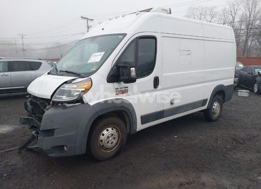 Photo 2 of 2018 Ram Promaster 2500 HIGH ROOF 136 WB (VIN 3C6TRVCGXJE100891)