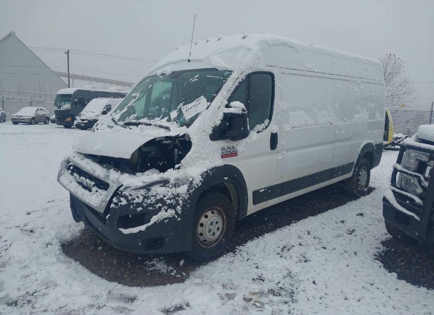 Photo 2 of 2019 Ram Promaster 2500 HIGH ROOF 159 WB (VIN 3C6TRVDG1KE535721)
