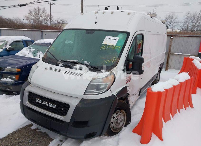 Photo 2 of 2020 Ram Promaster 2500 HIGH ROOF 159 WB (VIN 3C6TRVDG1LE119976)